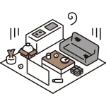 Dirty Room SVG Icon
